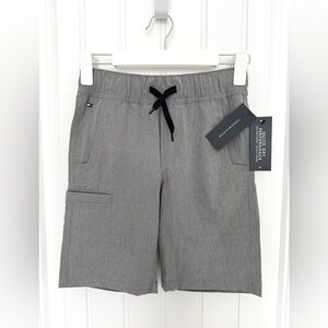 NWT Tommy Hilfiger Boys Quick Dry Performance Shorts - Gray Size 8/10